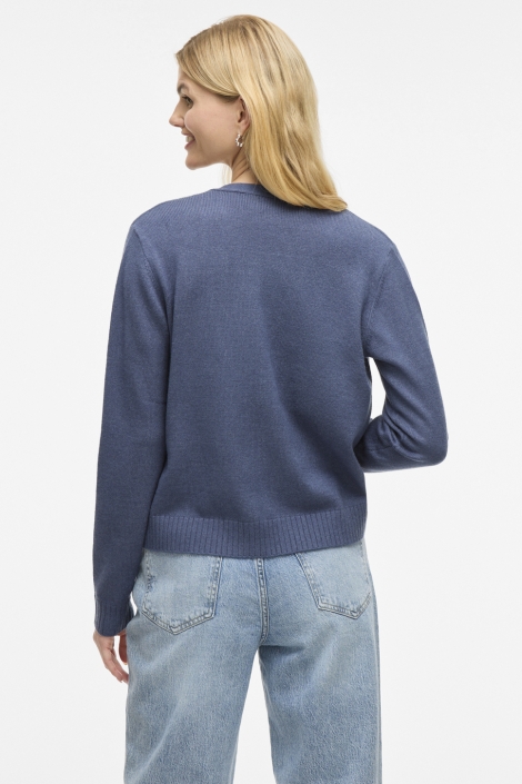 Vila viril short l/s knit cardigan-noos